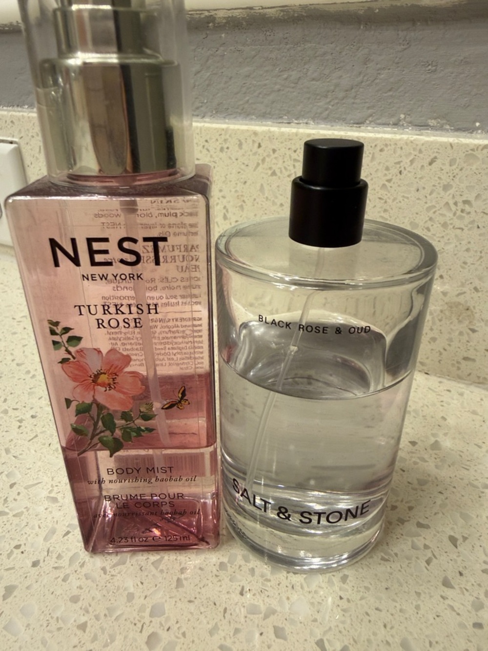 Nest/Salt & Stone Rose fragrance duo